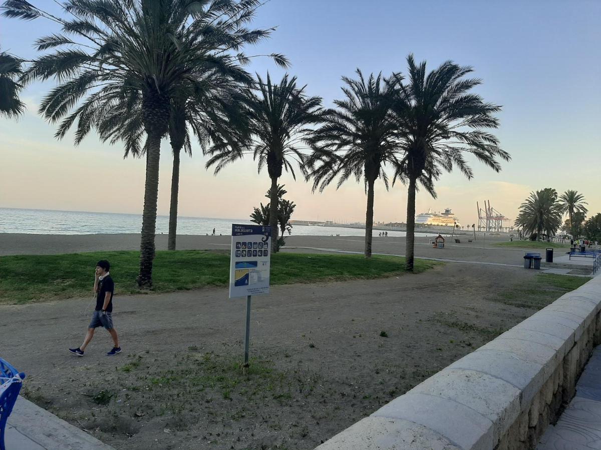 Apartamento Malaga Port Dış mekan fotoğraf