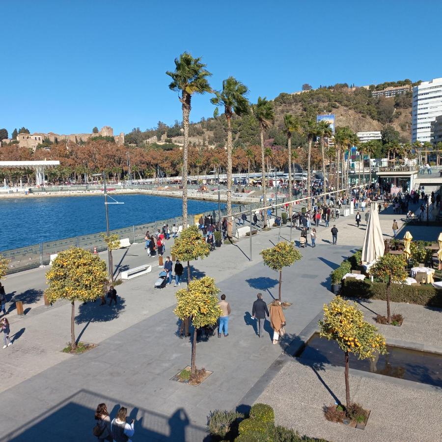 Apartamento Malaga Port Dış mekan fotoğraf