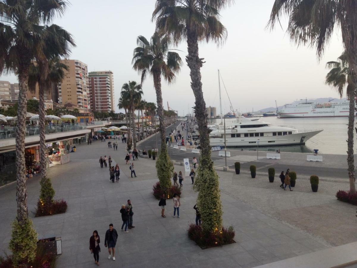 Apartamento Malaga Port Dış mekan fotoğraf