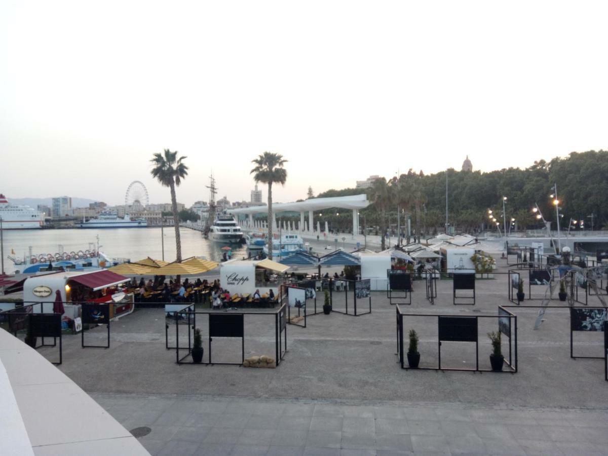 Apartamento Malaga Port Dış mekan fotoğraf