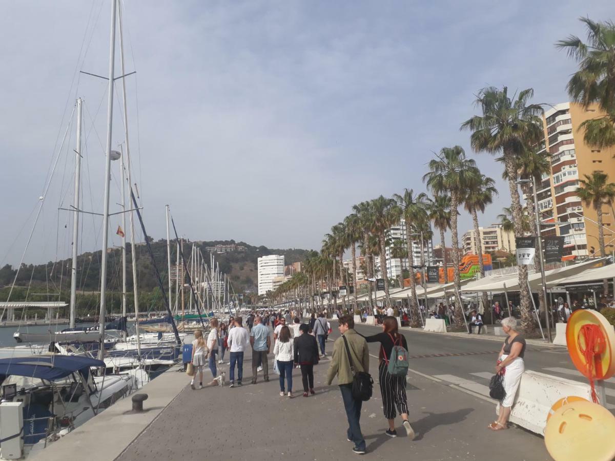 Apartamento Malaga Port Dış mekan fotoğraf